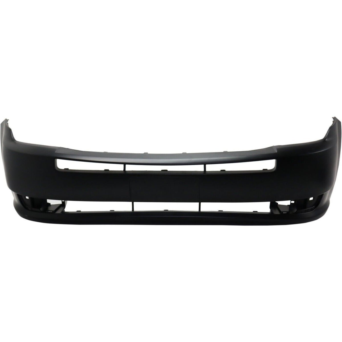 Front Bumper Cover Primed For 2009-2012 Ford Flex Without Active Park Assist Snsr Holes CAPA Replacement REPF010324PQ