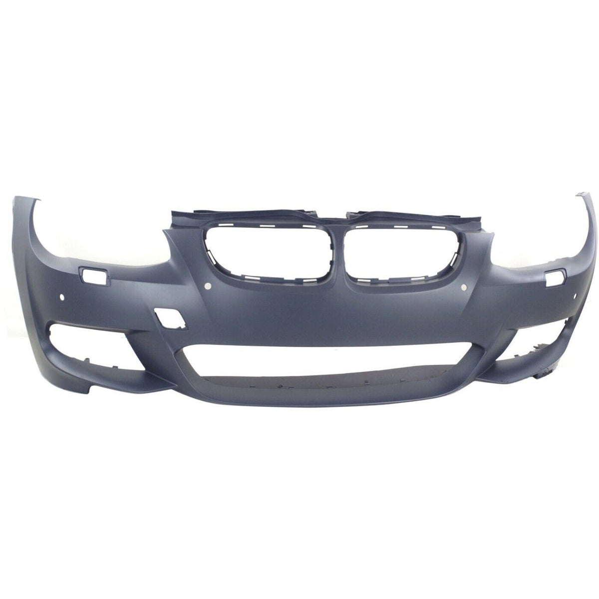 Front Bumper Cover Primed For 2011-2013 BMW 3-Series With M Package | Park Distance Control Sensor Holes Replacement REPBM010337P