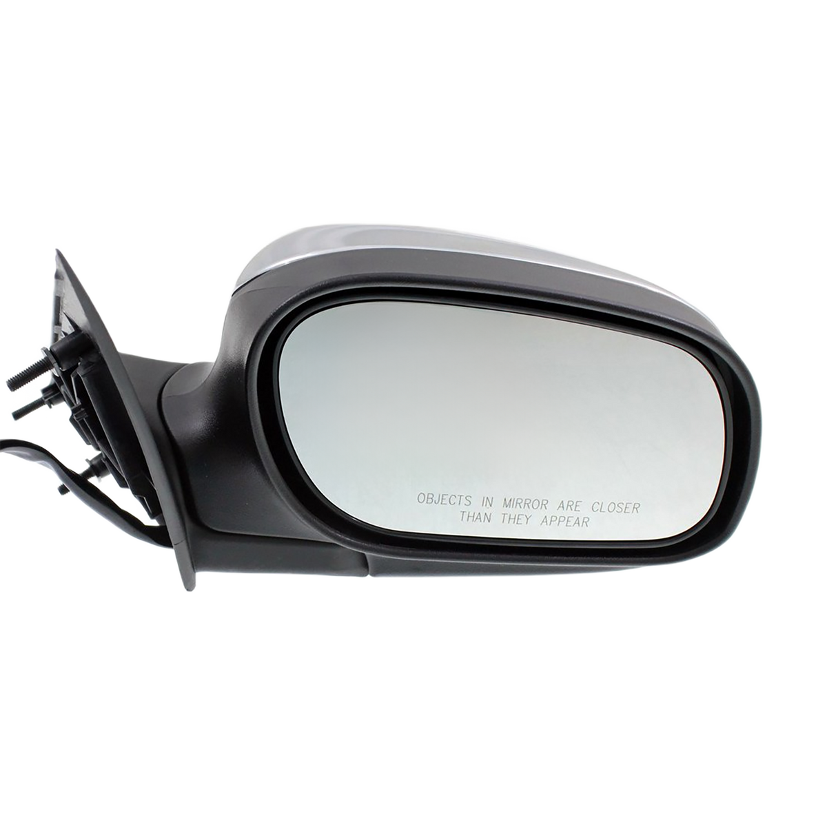 CROWN VICTORIA 98-01/03-08 MIRROR RH, Power, Manual Folding, Non-Heated, Chrome, w/o Auto Dimming, BSD, Memory, and Signal Light