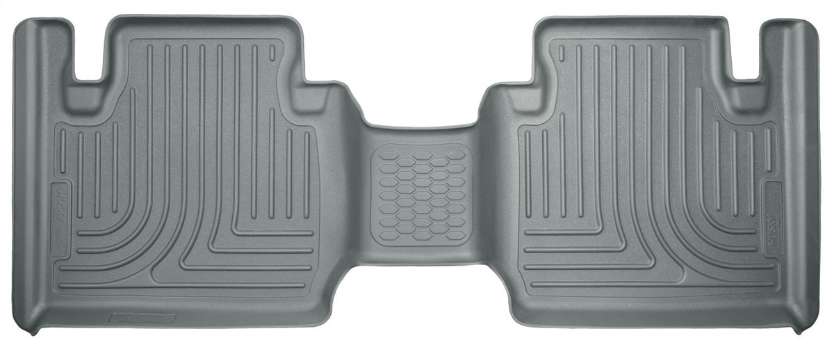 Weatherbeater Series 2nd Seat Floor Liner Fits: 2012-2015 Toyota Tacoma Extended Cab Pickup, color grey, for second row
