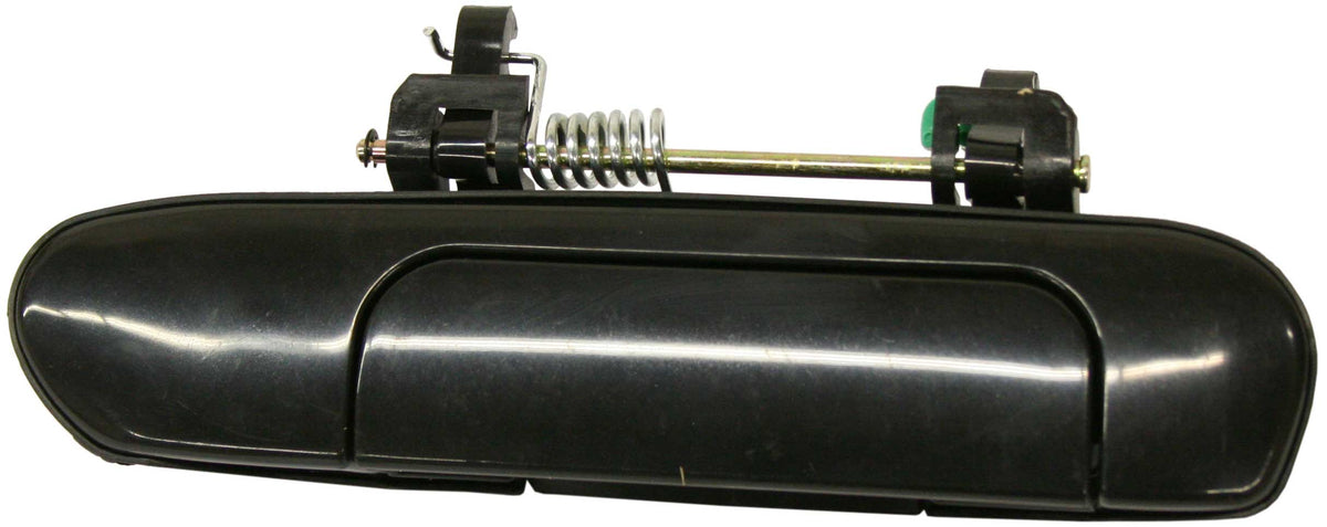 ALTIMA 98-01 FRONT EXTERIOR DOOR HANDLE LH, Smooth Black, w/o Keyhole (=REAR)