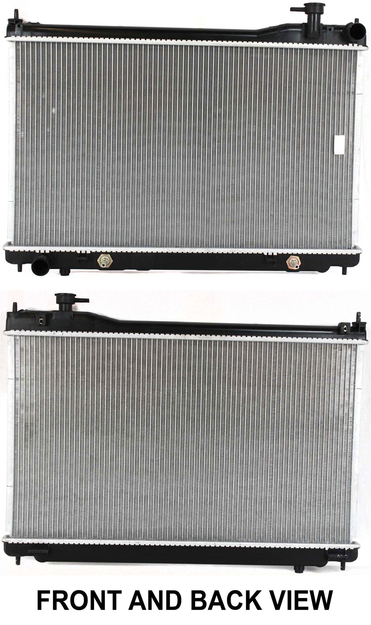 G35 03-04 RADIATOR, Sedan, Auto Trans, To 10/03, w/ Single Fan