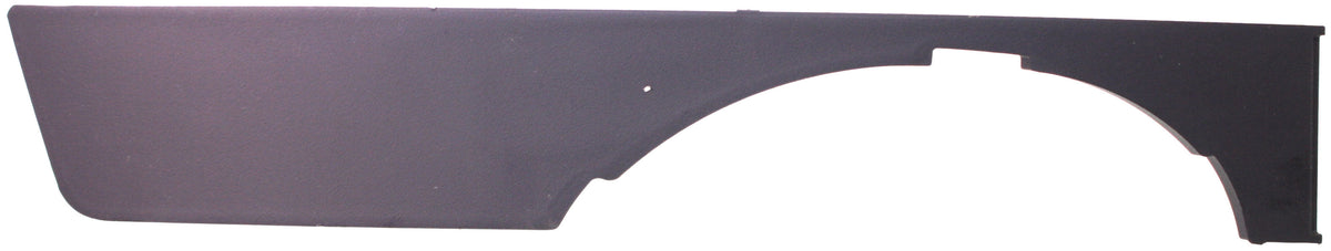 A4/S4 05-09 FRONT FOG LAMP MOLDING RH, Upper, Black