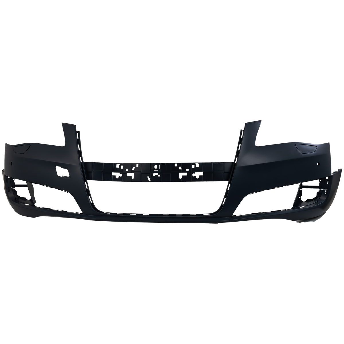 A8 QUATTRO 11-14 FRONT BUMPER COVER, Primed, w/ Parking Aid Sensor Holes