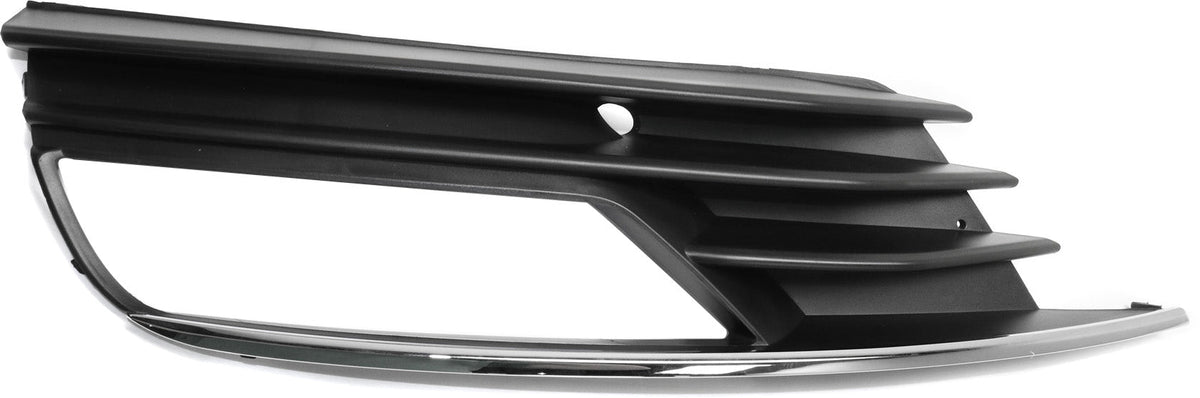 A3 15-16 FRONT FOG LAMP MOLDING LH, Textured Black, Convertible/Sedan