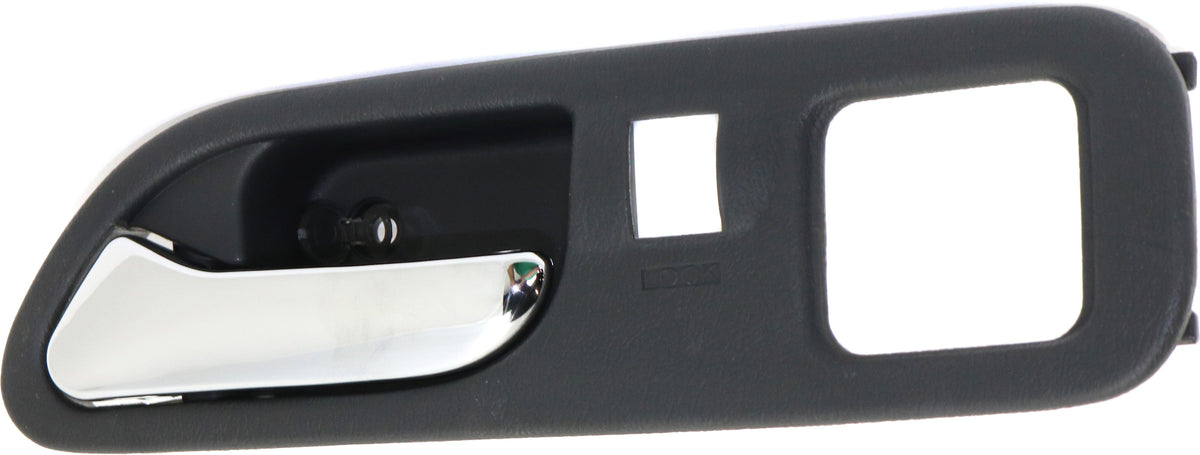 TL 99-03/MDX 01-06 INTERIOR FRONT DOOR HANDLE Left, Chr Lever + Gray Housing,Plas, (MDX-w/ Touring Pkg)