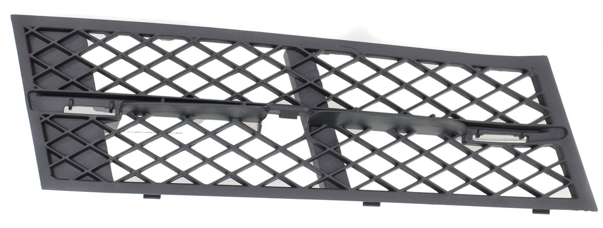 5-SERIES 11-13 FRONT BUMPER GRILLE RH, Outer, Textured Black, w/o M Pkg, Sedan