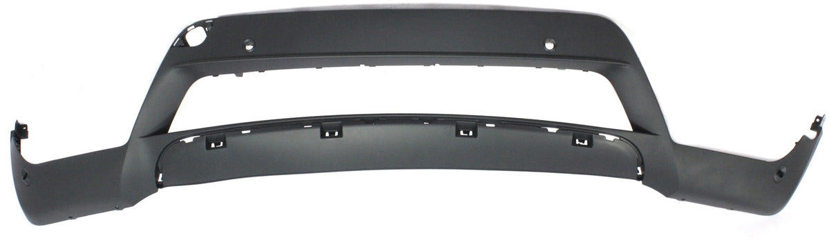 X5 11-13 FRONT BUMPER COVER, Lower, Textured, w/o M Pkg, w/ PDC Snsr Holes, (Exc. M Model)