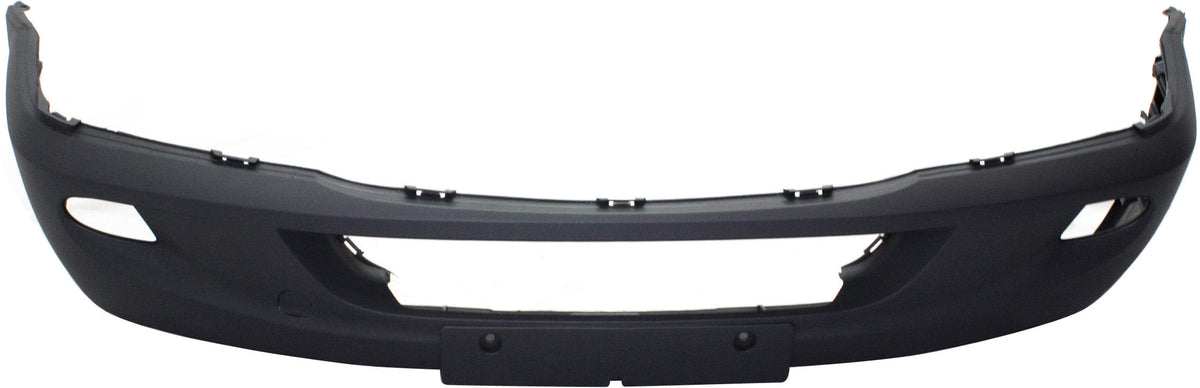 MERCEDES BENZ SPRINTER 10-13 FRONT BUMPER COVER, Textured, w/o Parking Aid Sensor Holes, w/ Fog Light Holes