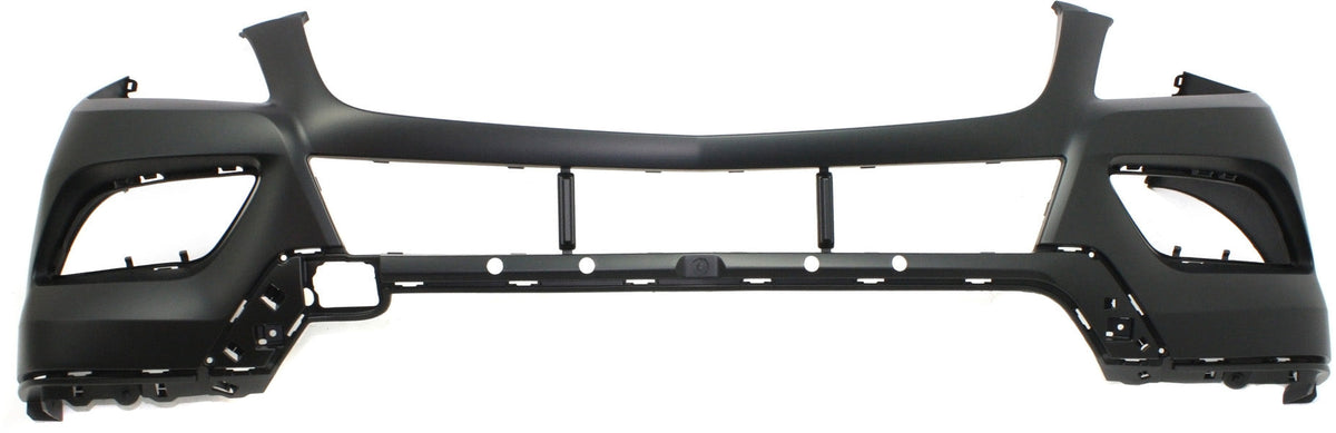 ML250 15-15/ML350 12-15 FRONT BUMPER COVER, Prmd, w/o AMG Styling Pkg, w/o HLW and Parktronic Holes