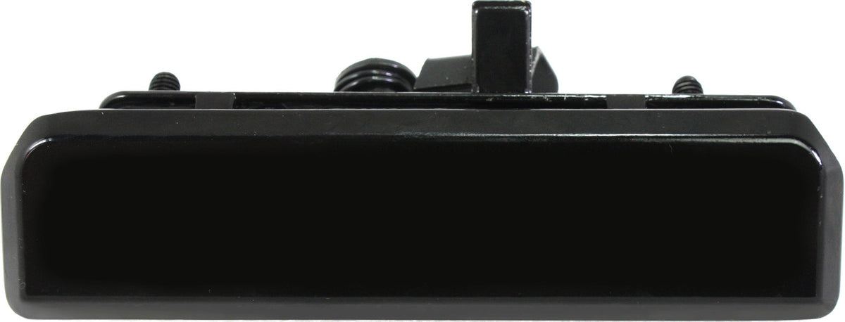 ASTRO/SAFARI 92-05 REAR EXTERIOR DOOR HANDLE, Back Door, Plastic Rod Retainer, Smooth Black, Split Type Door