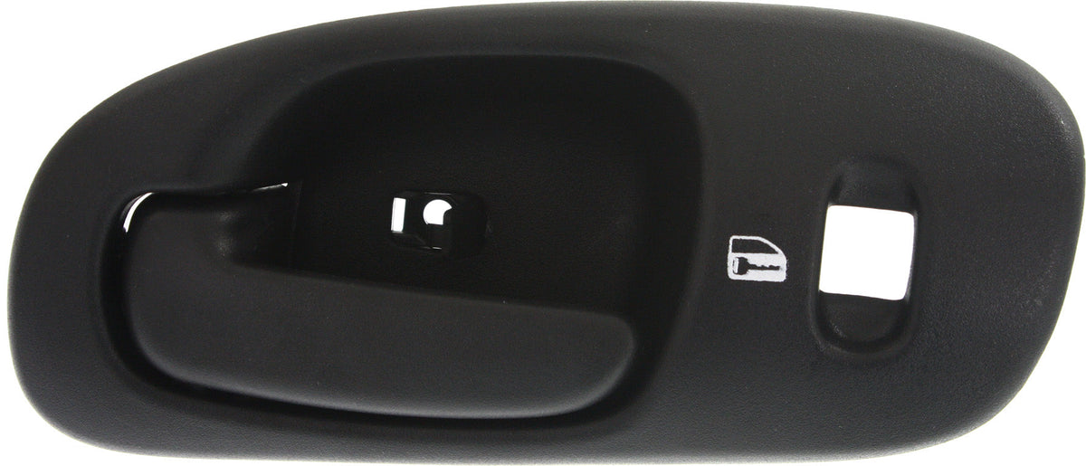 INTREPID 98-04 FRONT INTERIOR DOOR HANDLE LH, Black
