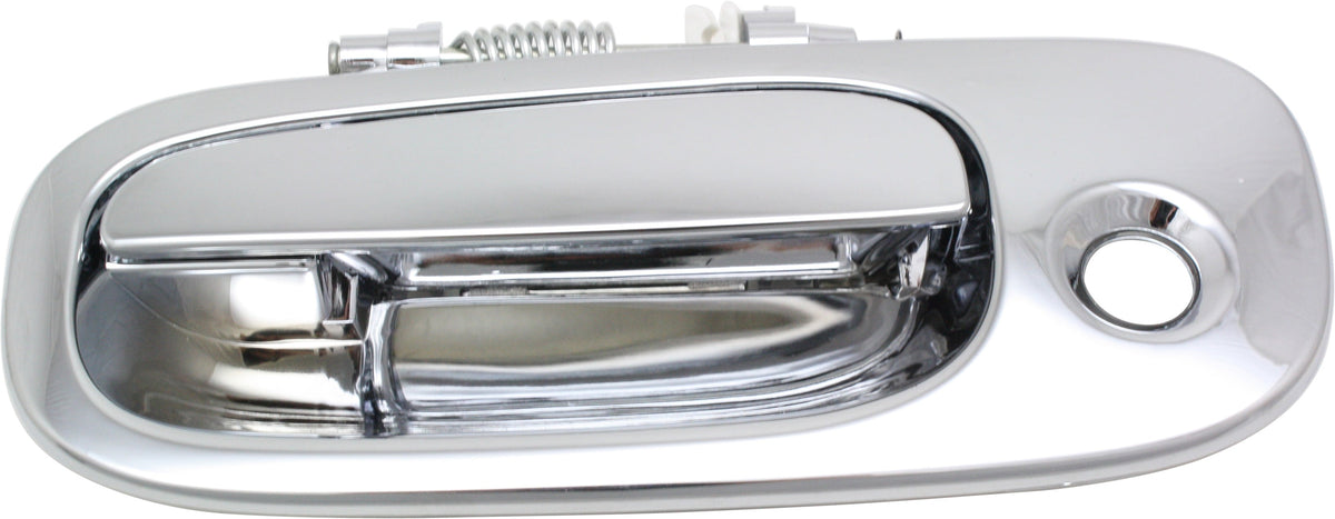 CHARGER 06-10 FRONT EXTERIOR DOOR HANDLE LH, All Chrome, w/ Keyhole
