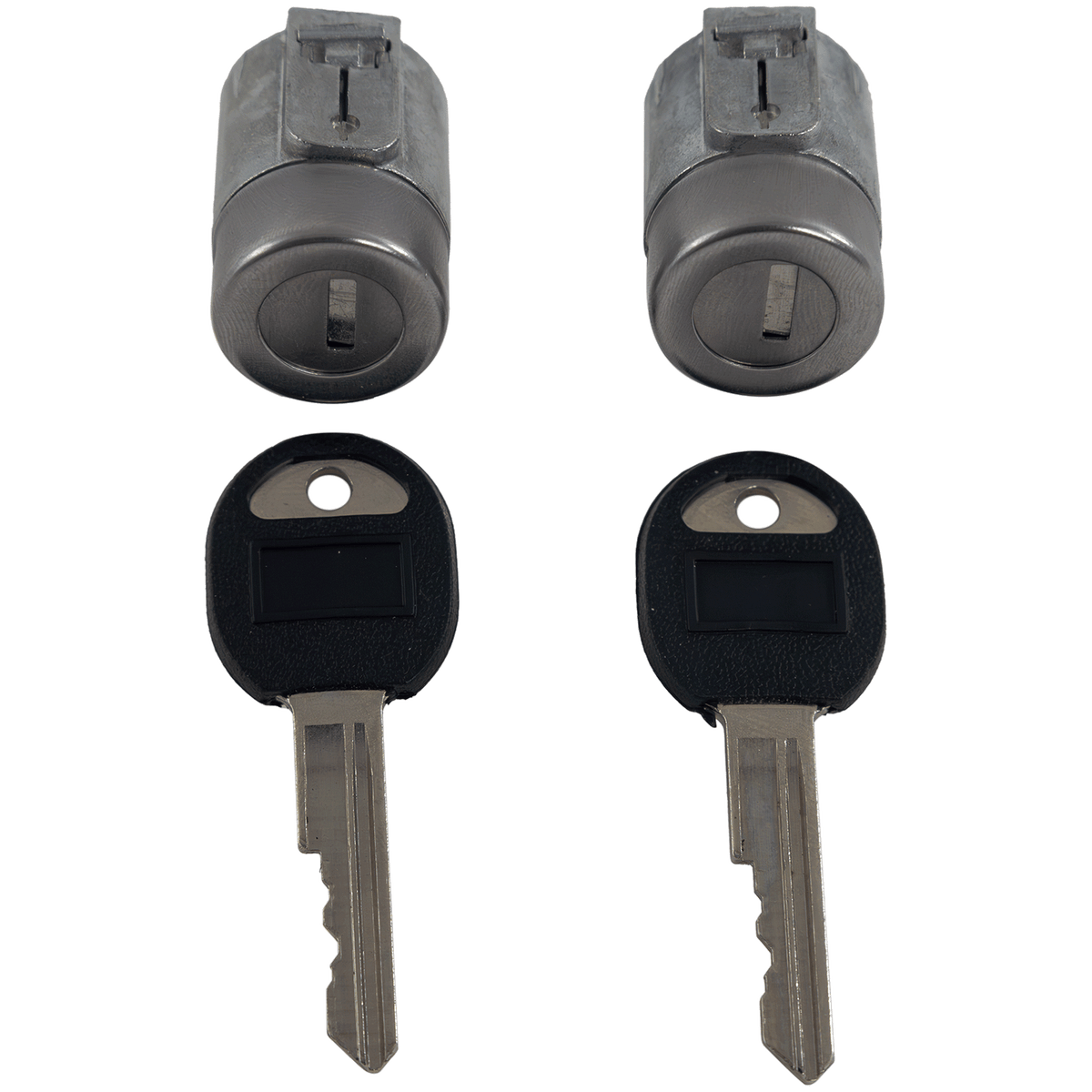 C/K FULL SIZE P/U 88-94 DOOR LOCK CYLINDER, Chrome, w/ Keys