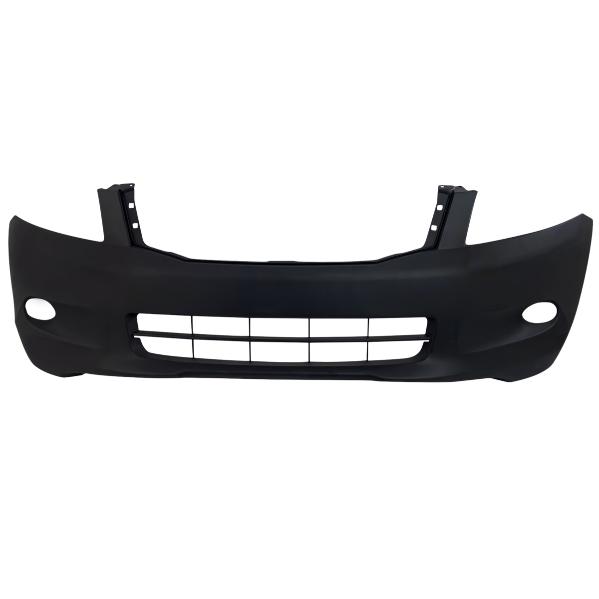 ACCORD 08-10 FRONT BUMPER COVER, Primed, w/ Fog Light Holes, 6 Cyl, Sedan