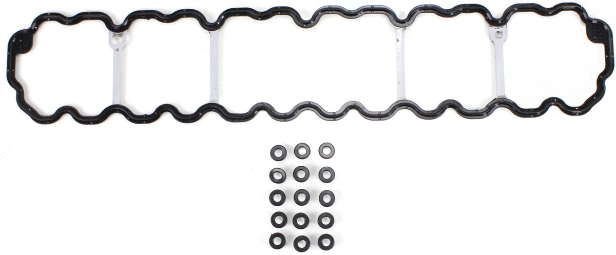 GRAND CHEROKEE 96-04 / WRANGLER 97-06 VALVE COVER GASKET, Rubber, Black, Inc. grommets
