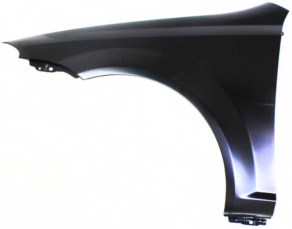 RENO 05-08 FRONT FENDER LH, Primed, Hatchback, w/o Signal Light Hole