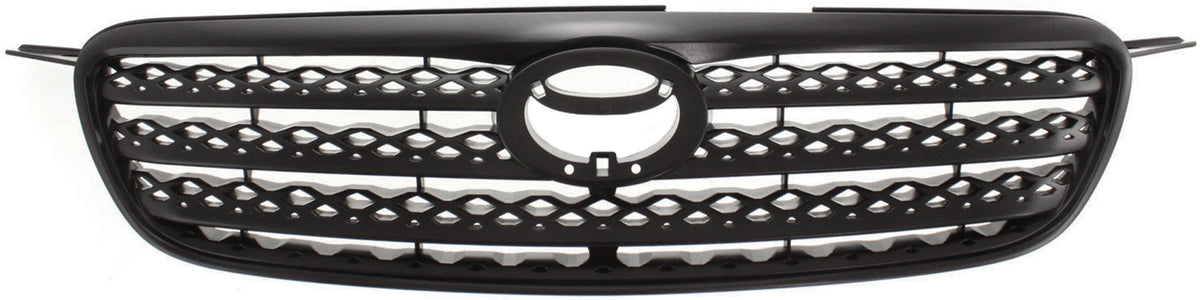 COROLLA 05-06 GRILLE, Painted Black Shell and Insert, XRS Model