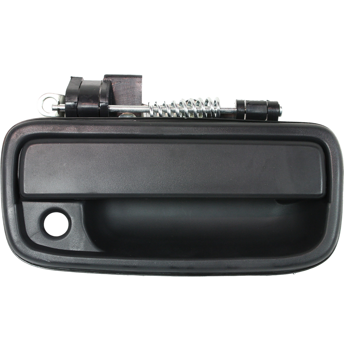 TACOMA 95-04 FRONT EXTERIOR DOOR HANDLE RH, Textured Black, w/ Keyhole