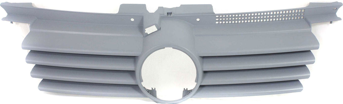 JETTA 99-05 GRILLE, Partial Primed-Gray Shell and Insert