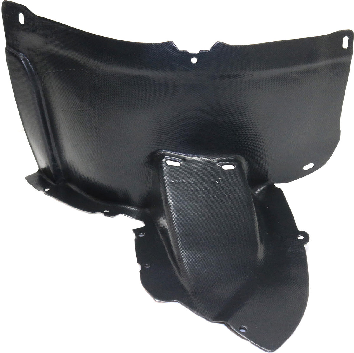PASSAT 06-10 FRONT FENDER LINER LH, Front Section, Plastic, Vacuum Form