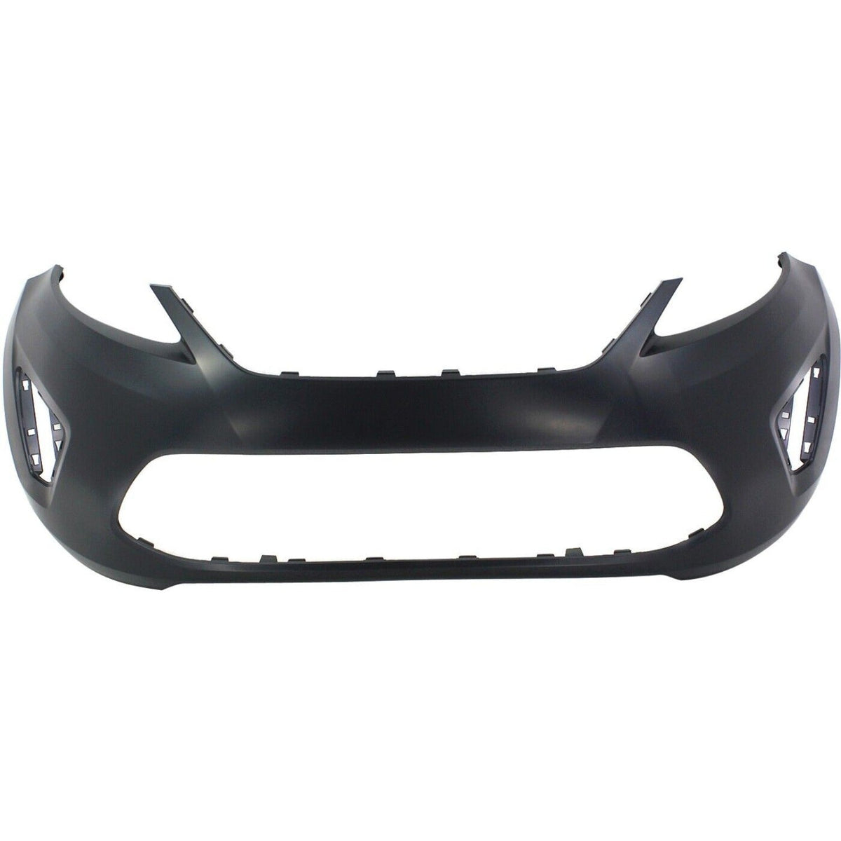 Front Bumper Cover Primed For 2011-2013 Ford Fiesta Hatchback/Sedan CAPA Replacement REPF010332PQ