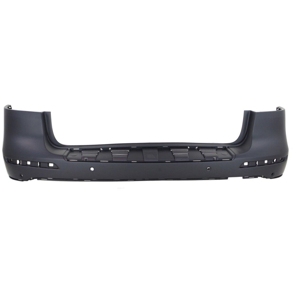 Rear Bumper Cover Primed For 2012-2015 Mercedes Benz M-Class With Parktronic Holes Replacement REPBZ760112P
