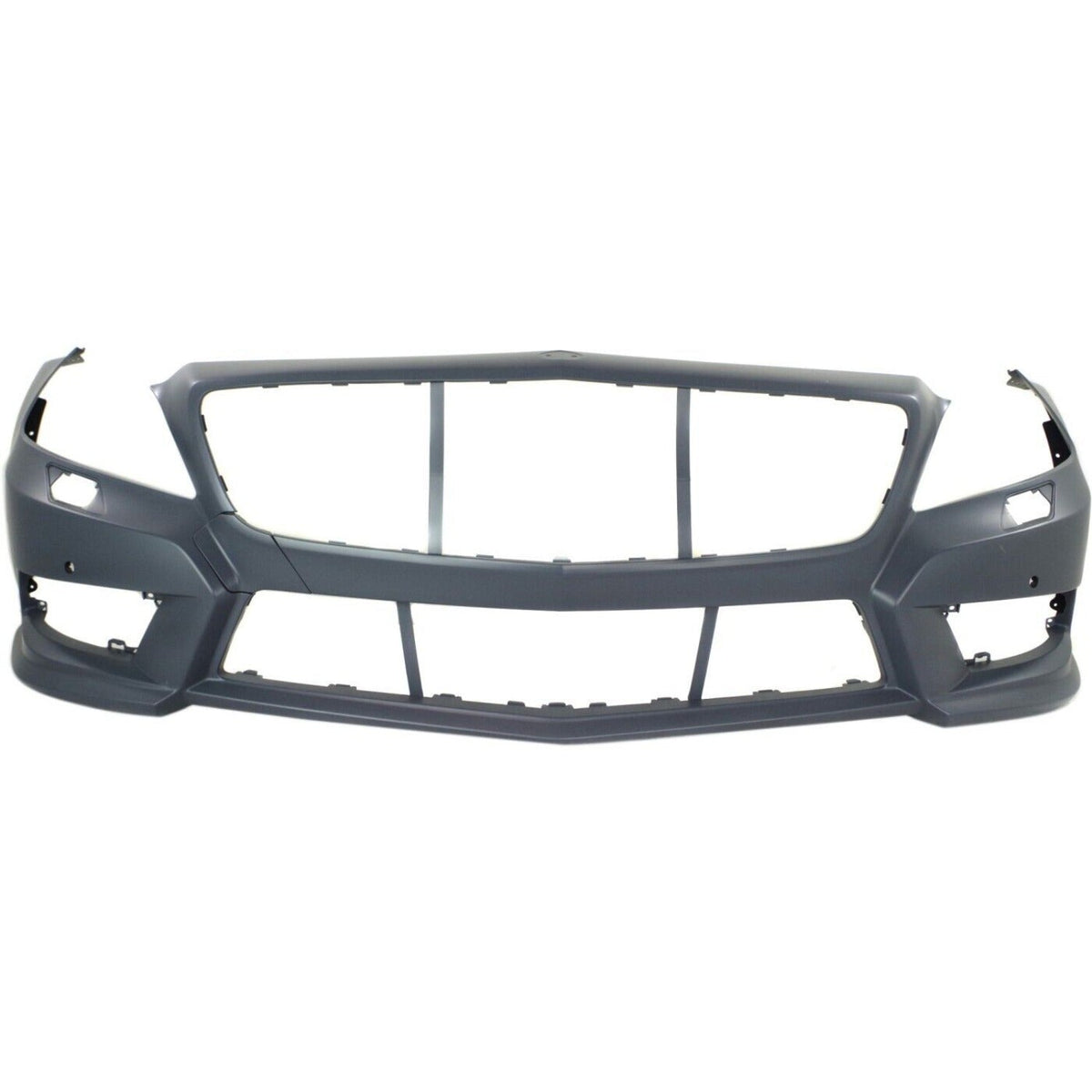 Front Bumper Cover Primed For 2012-2014 Mercedes Benz CLS550 With AMG Styling Pkg | Parktronic Holes Replacement REPBZ010376P