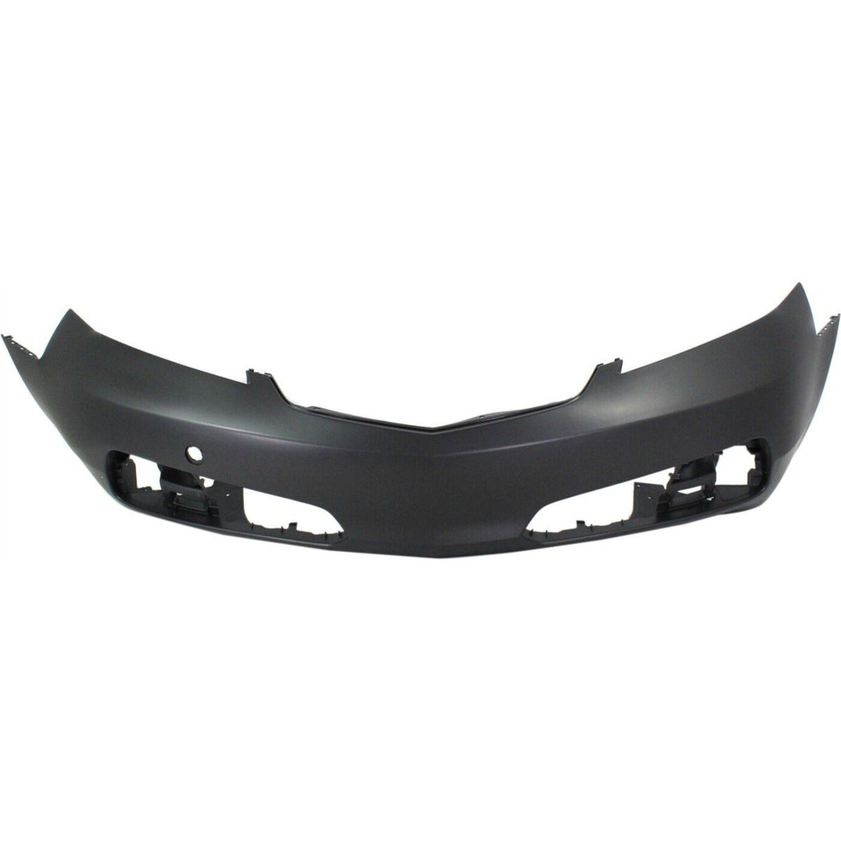 Front Bumper Cover Primed For 2012-2014 Acura TL With Fog Lamp Holes CAPA Replacement REPA010330PQ