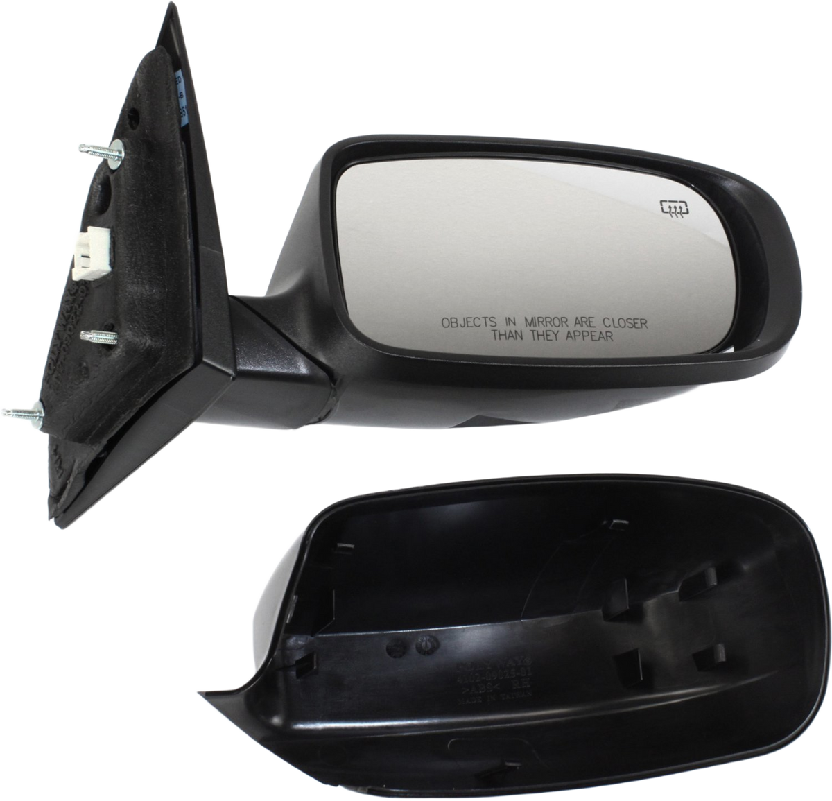 CHRYSLER 200 11-14 MIRROR RH, Power, Manual Folding, Heated, Paintable, Sedan