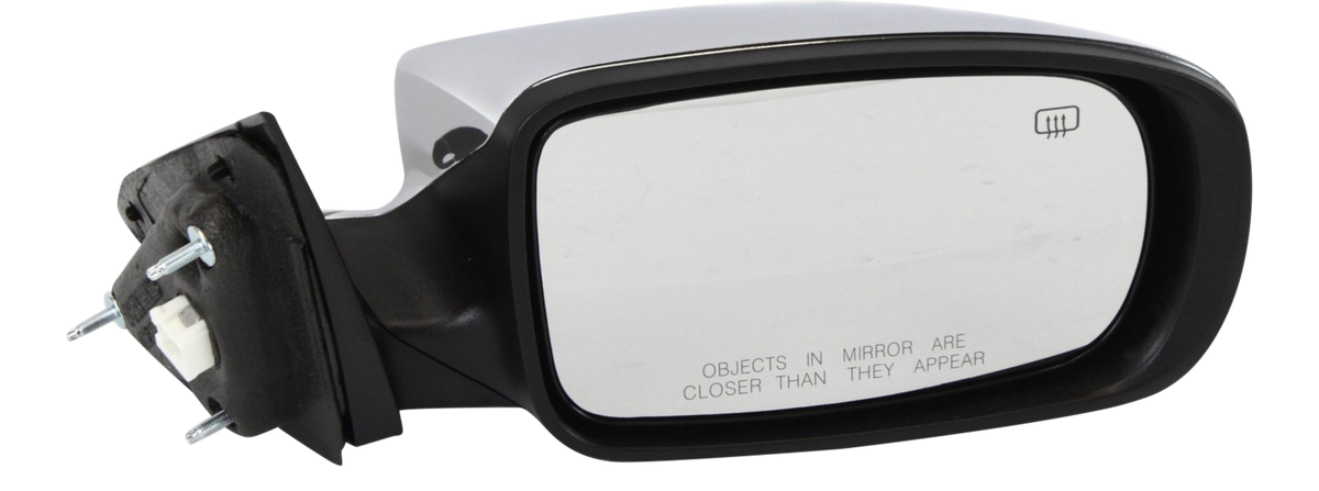 CHRYSLER 200 11-14 MIRROR RH, Power, Manual Folding, Heated, Chrome, Sedan