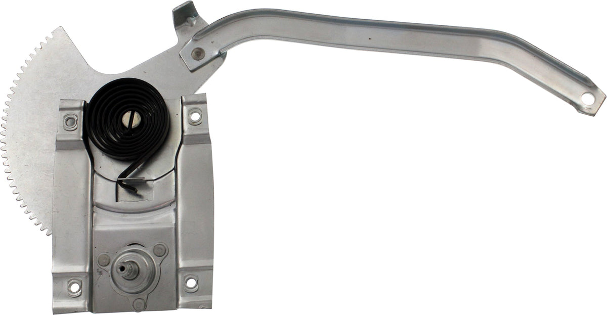 MUSTANG 64-66 FRONT WINDOW REGULATOR LH, Manual, With Metal Screw