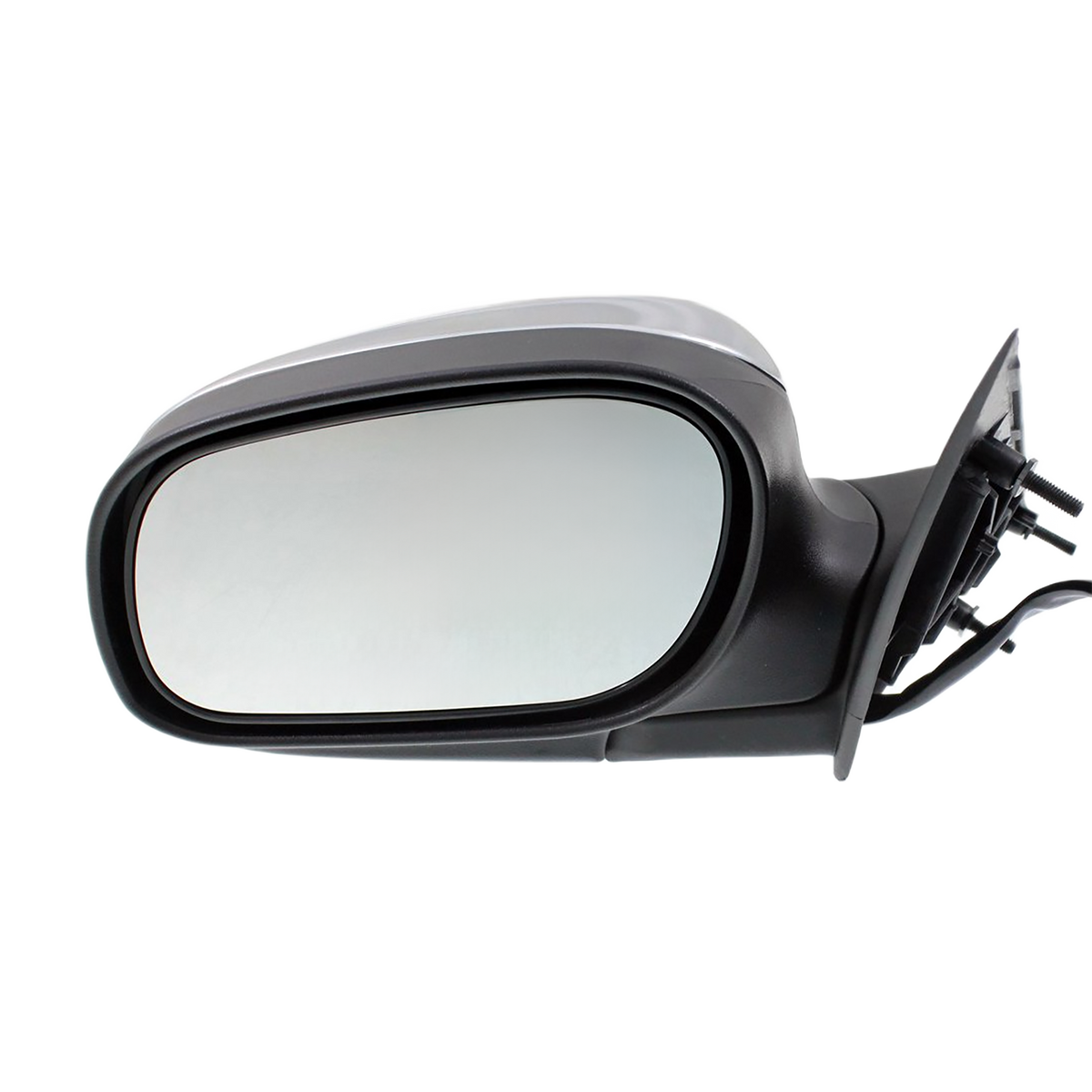 CROWN VICTORIA 98-01/03-08 MIRROR LH, Power, Manual Folding, Non-Heated, Chrome, w/o Auto Dimming, BSD, Memory, and Signal Light