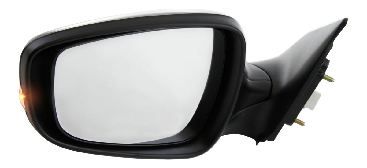 ELANTRA 11-13 MIRROR LH, Power, Manual Folding, Heated, Paintable, w/ In-housing Signal Light, w/o Auto Dimming, BSD, and Memory