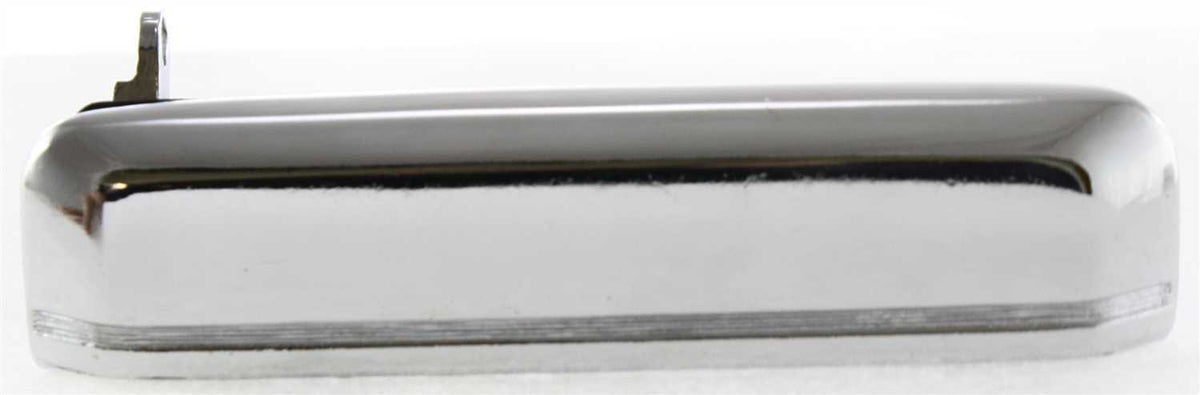 NISSAN PICKUP 86-97 FRONT EXTERIOR DOOR HANDLE RH, Chrome, w/o Keyhole, Plastic