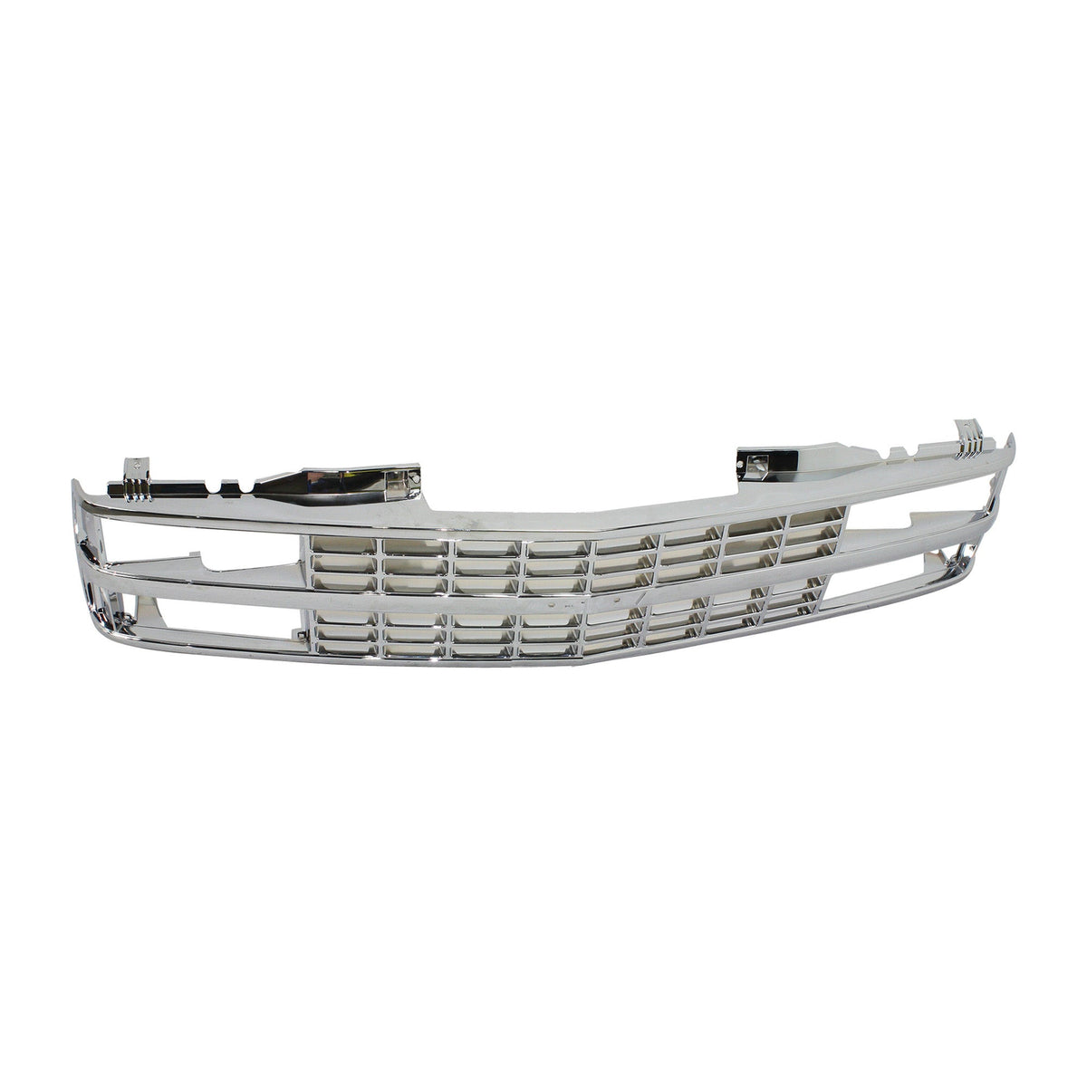 CHEVY C/K SERIES 88-93 GRILLE, Chrome Shell and Insert, w/ Quad or Composite Headlights