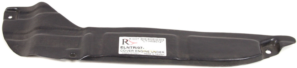 ELANTRA 07-12 / FORTE 10-13 ENGINE SPLASH SHIELD, Under Cover, RH, Rear Section
