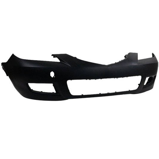 MAZDA 3 07-09 FRONT BUMPER COVER, Primed, Standard Type, Sedan - CAPA