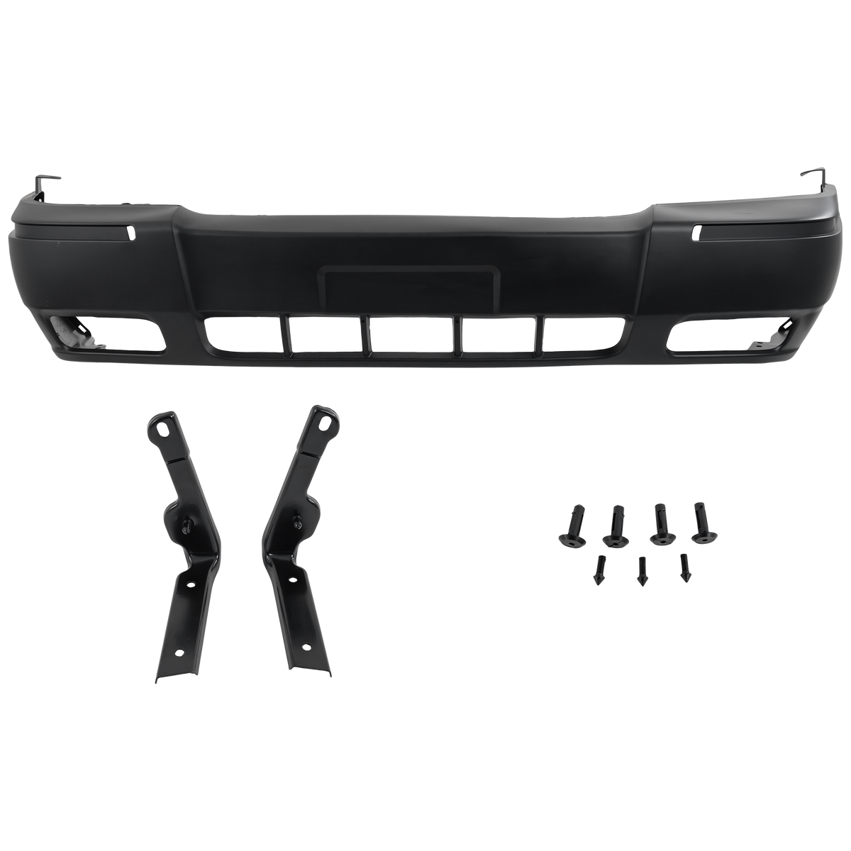 GRAND MARQUIS 06-11 FRONT BUMPER COVER, Primed, w/ Fog Light Holes - CAPA