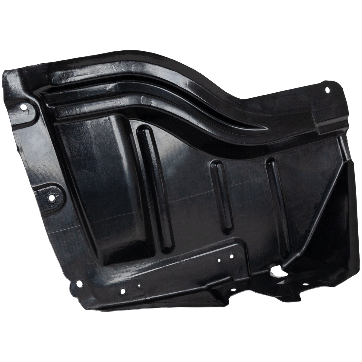 TUNDRA 07-13 FRONT FENDER LINER RH, Front Section, Plastic, Vacuum Form, w/Plastic Bumper Type