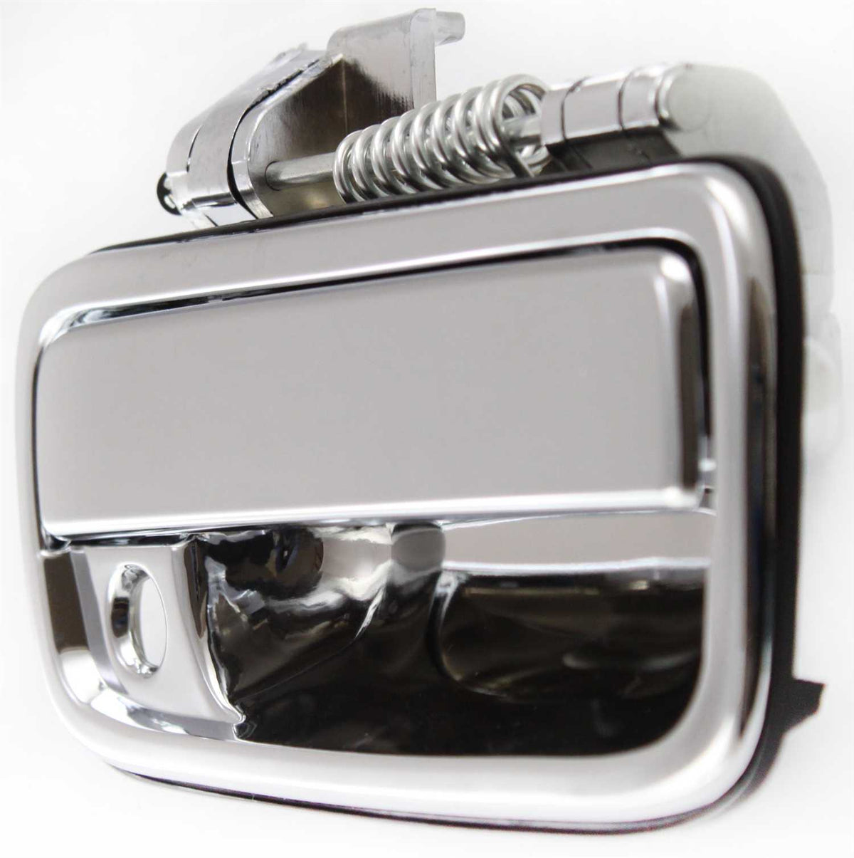 TACOMA 95-04 FRONT EXTERIOR DOOR HANDLE RH, All Chrome, w/ Keyhole
