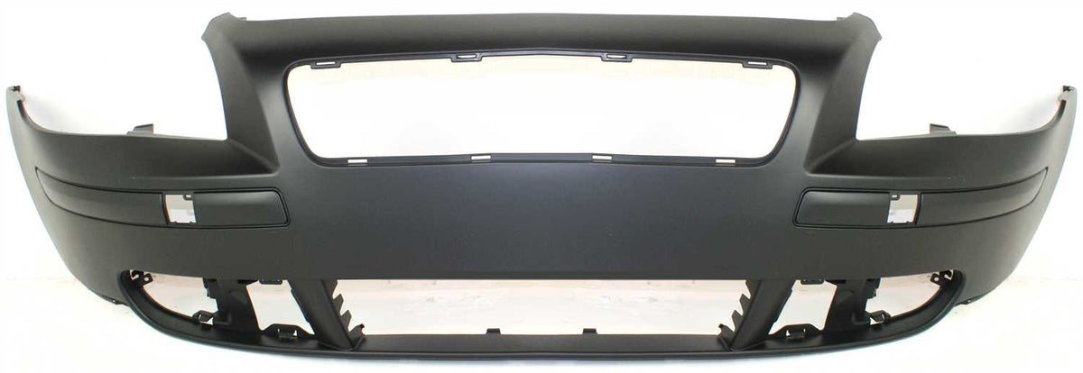 S40 04-07/V50 05-07 FRONT BUMPER COVER, Primed, w/o Headlight Washer Holes