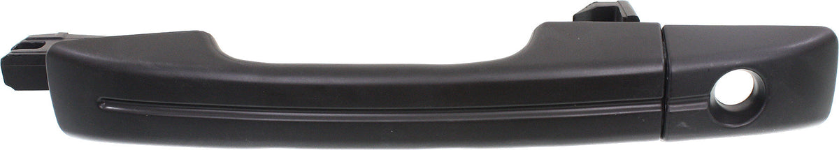 TL 04-08 FRONT EXTERIOR DOOR HANDLE LH, Primed Black, w/ Keyhole, Plastic