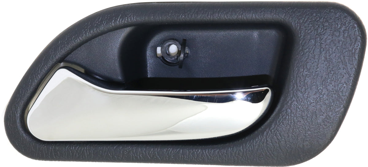 TL 99-03/MDX 01-06 REAR INTERIOR DOOR HANDLE LH, Chrome Lever + Gray Housing, Plastic