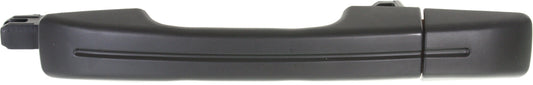 TL 04-08 REAR EXTERIOR DOOR HANDLE LH, Primed Black, Plastic