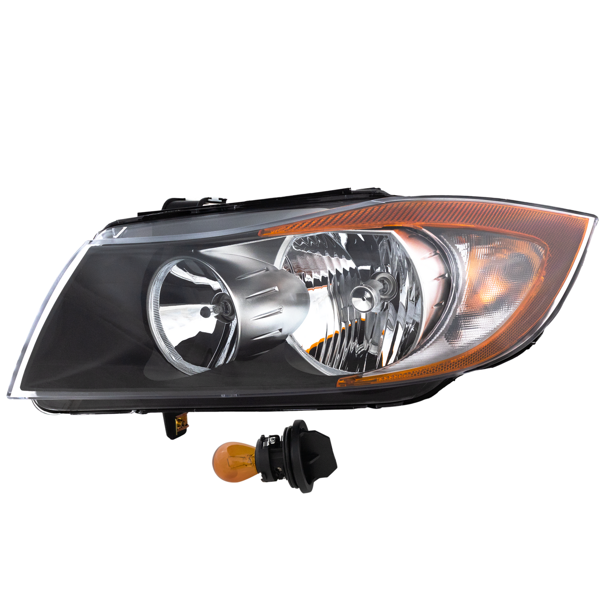 3-SERIES 06-08 HEAD LAMP LH, Assembly, Halogen, Sedan(E90)/Wagon(E91)