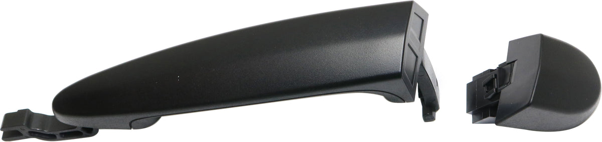 3-SERIES 06-13/X6 08-14 FRONT EXTERIOR DOOR HANDLE LH, Textured Black, w/o Keyhole (=REAR LH)