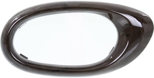 RAINIER 04-07 FRONT DOOR HANDLE CASE RH, Wood Pattern, Plastic (=REAR)