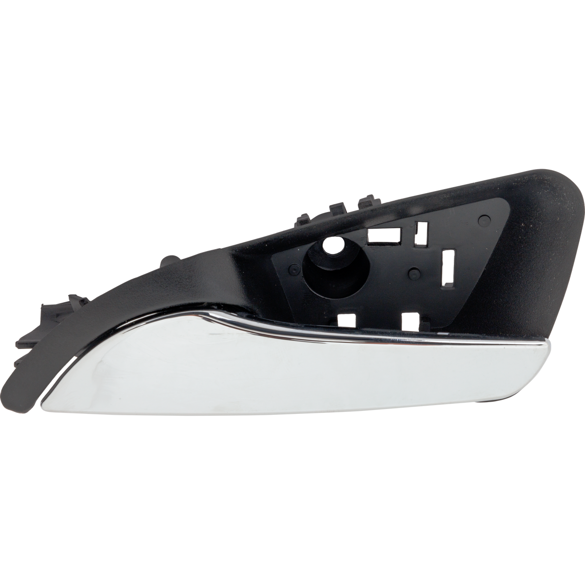 REGAL 11-17 REAR INTERIOR DOOR HANDLE LH, Chrome Lever+Black Housing, Plastic
