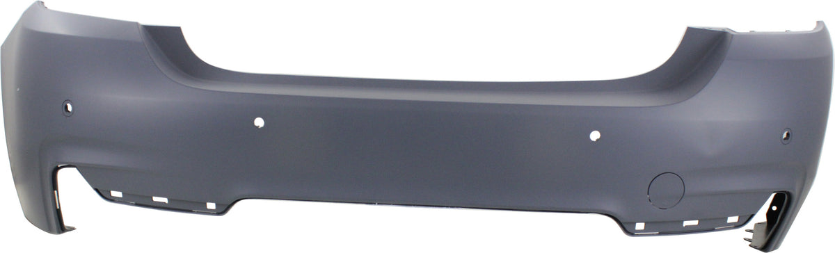 4-SERIES 14-20 REAR BUMPER COVER, Primed, w/ M Sport Pkg, w/ PDC Snsr Holes, w/o Park Assist Sensor Holes, Conv/Cpe